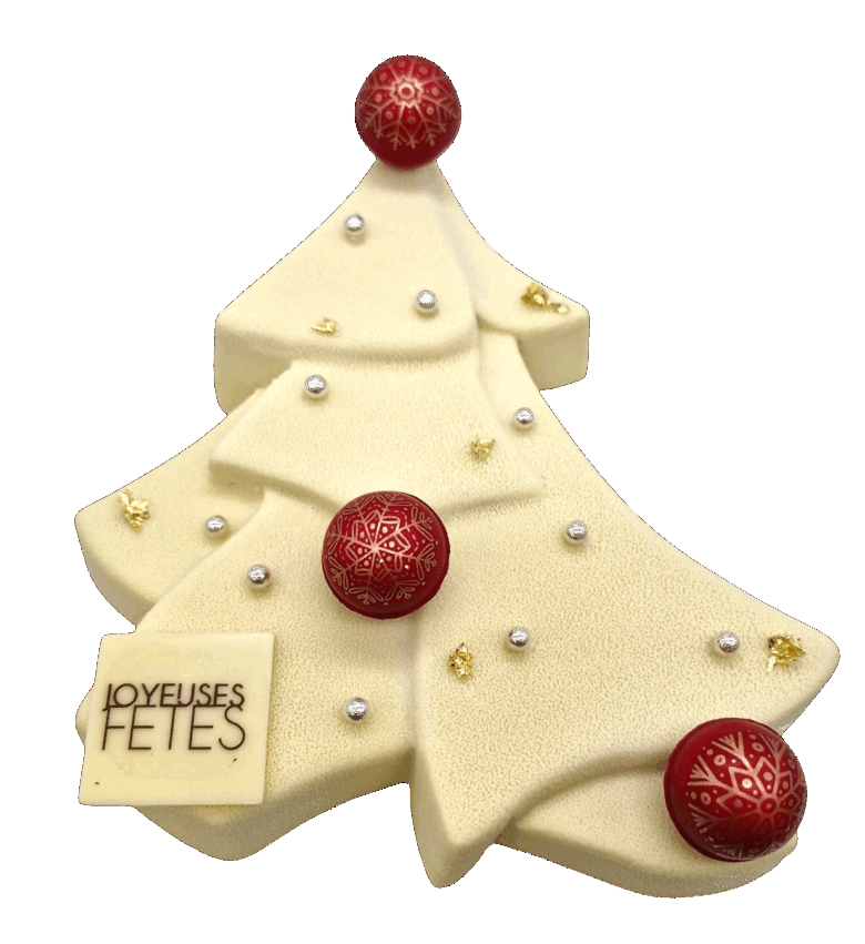 Bûche Glacée Sapin de Noël